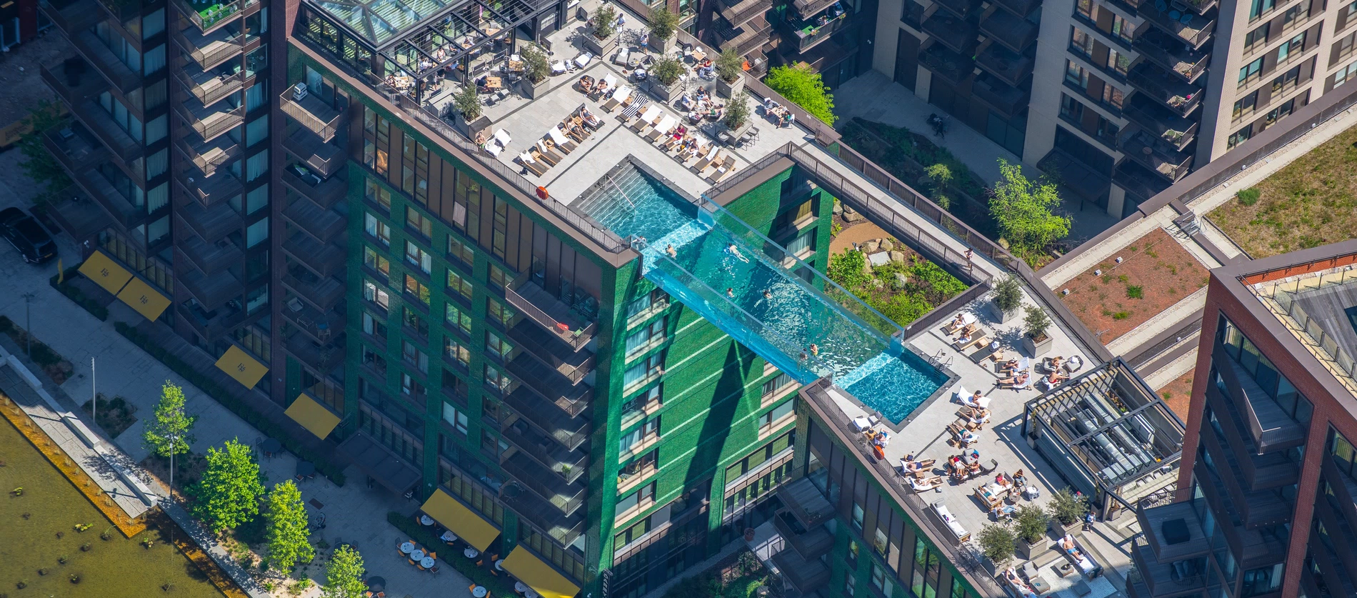 The Sky Pool in London and Atlas Concorde’s valuable contribution